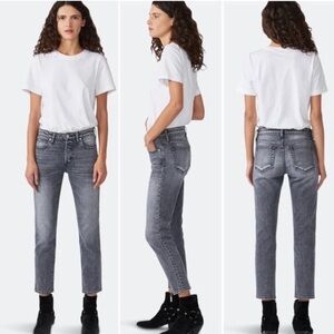 SLVRLAKE Lou Lou Jeans in Faded Black 26
